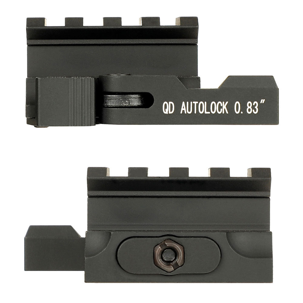 GERMAN TACTICAL SYSTEMS Tactical Riser / QD Picatinny Mount 0.83 -  Brownells Norge