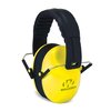 WALKERS GAME EAR FOLDING KID EAR MUFF- HIGHLIGHTER YELLOW