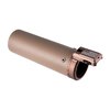 MODTAC SUPPRESSOR SHIELD W/U-RAC 7"X2" COYOTE TAN W/TAN HARDWARE