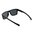 RIDER EYEWEAR  BLACK FRAME, DARK GRAY LENS