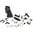 LOWER PARTS KIT FOR AR-15 - KAK INDUSTRY LLC. AR-15 LOWER PARTS LITE KIT W/NO FIRE CONTROL GROUP BLACK