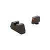 XL TALL OPTIC COMPATIBLE TRITIUM SIGHT SET FOR GLOCK® - AMERIGLO XL OPT COMP SIGHTS TRIT/ORANGE OL .315"F/.394"R FOR GLOCK