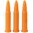 SAF-T-TRAINERS Dummy Rounds .17 HMR i oransje plast fra Precision Gun Specialties. Perfekt for trening uten risiko! Kjøp nå og forbedre din sikkerhetstrening! 🔫🟠